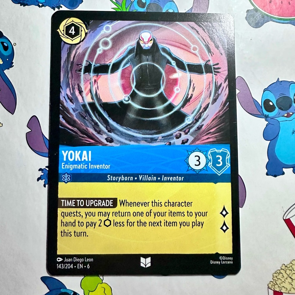 yokai 143/204 [big hero 6] - uncommon — disney lorcana: azurite sea